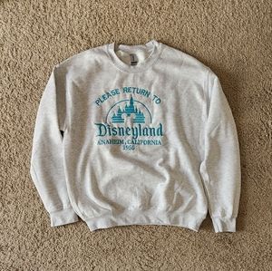 Disneyland Embroidered Sweatshirt oopsie
